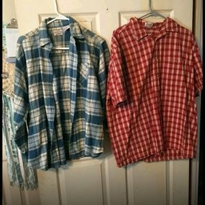 Aeropostal knit ,flannels large